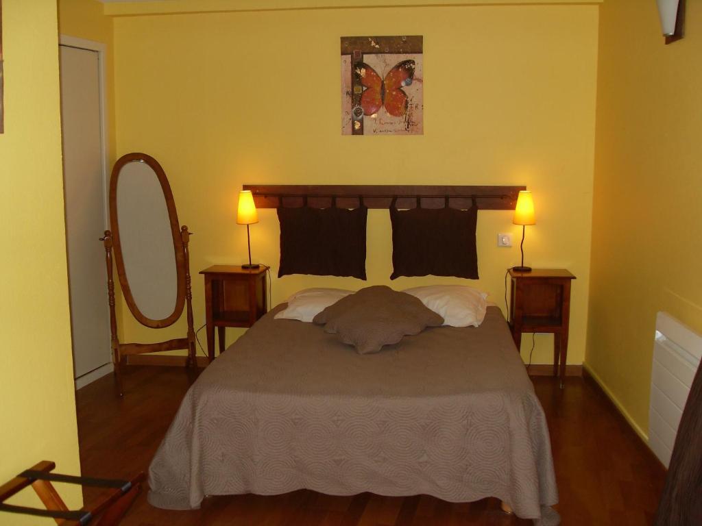 Отель La Bastide Du Soleil Vinezac Номер фото